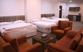 اتاق چهارتخته هتل ناکو بوشهر