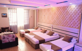 اتاق چهار تخته هتل سپاهان اصفهان