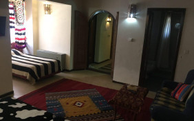 اتاق یک تخته هتل ارگ تاریخی گوگد گلپایگان