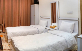 اتاق دو تخته توئین مجتمع اقامتی فاروس کنگان