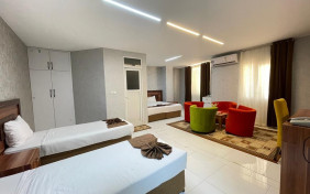 اتاق چهار تخته هتل رویال قشم