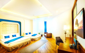 اتاق چهار تخته vip(جکوزی دار) هتل رویال پارک سرعین