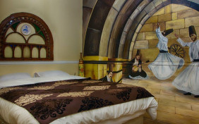 اتاق دو تخته توئین شعر و موسیقی هتل بوتیک شاه پریون شیراز