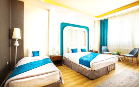 اتاق سه تخته vip(جکوزی دار) هتل رویال پارک سرعین