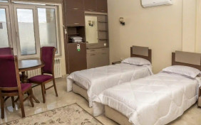 اتاق یک تخته هتل قصر مرمر تبریز