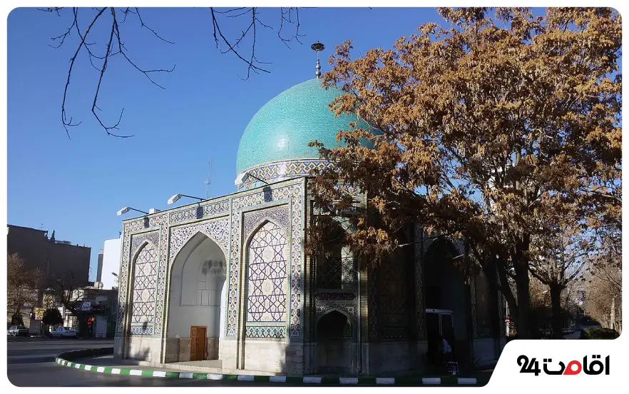 گنبد سبز مشهد، تاریخچه، مسیر دسترسی و اطلاعات ورودی