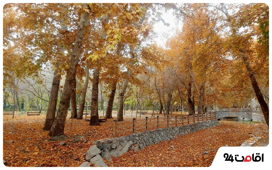 پارک وکیل آباد مشهد؛ راهنمای کامل بازدید + مسیر دسترسی، دیدنیها و نکات مهم 5 پارک وکیل آباد در پاییز