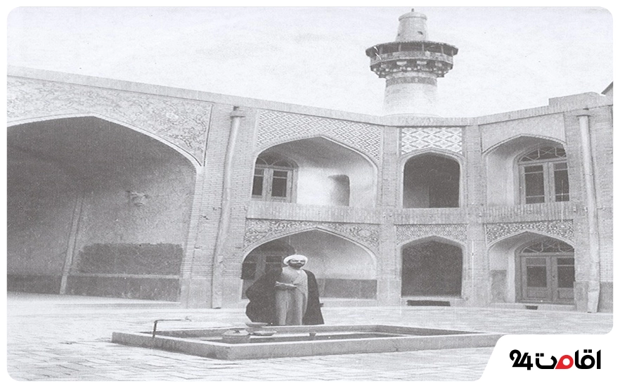 عکس قدیمی از مدرسه پریزاد مشهد