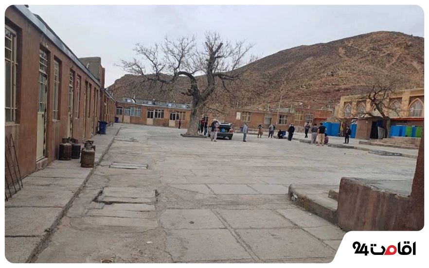 آبگرم شاهان گرماب فریمان؛ مسیر دسترسی، امکانات و نکات بازدید 4 محوطه آبگرم شاهان گرماب