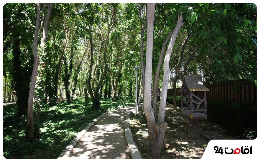 نمونه‌ای از امکانات پارک ناژوان اصفهان