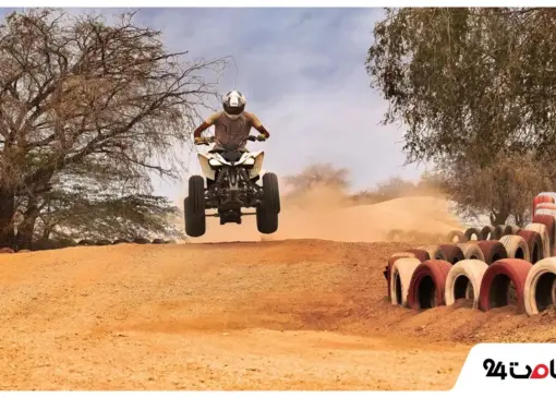 سافاری قشم با موتور ATV