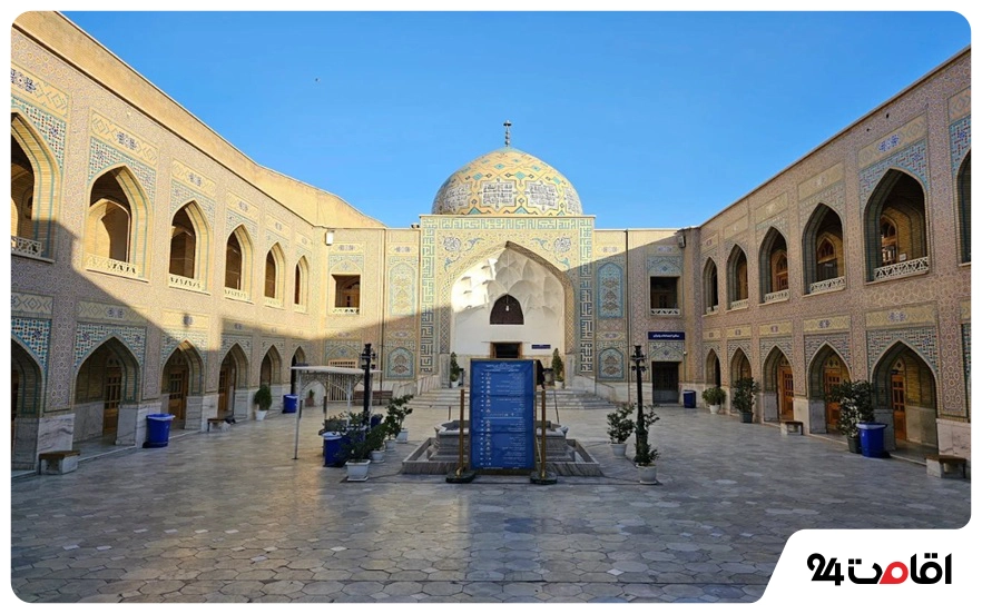 آرامگاه پیر پالان دوز مشهد؛ معرفی کامل، تاریخچه و راهنمای بازدید 4 معماری آرامگاه پیر پالان دوز