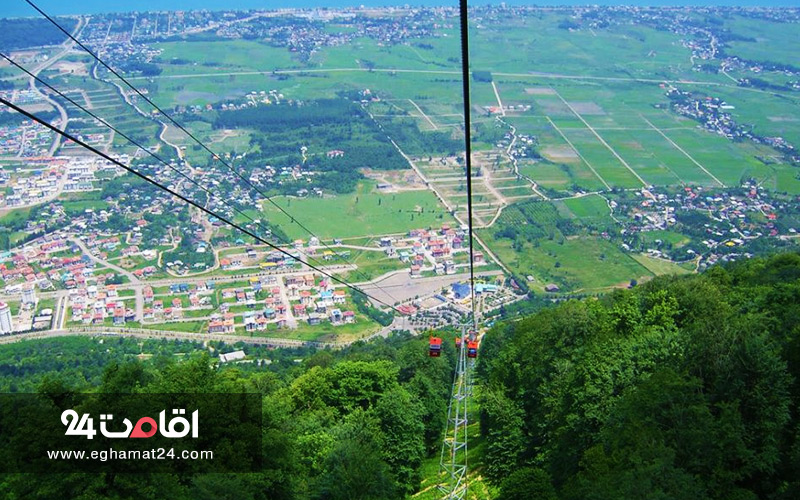 شهرک توریستی نمک آبرود چالوس