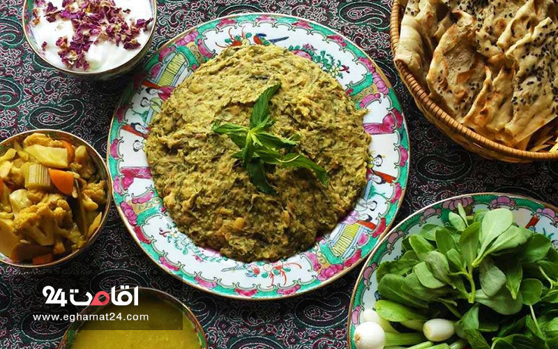 غذاهای سنتی اصفهان - یخنی لوبیا