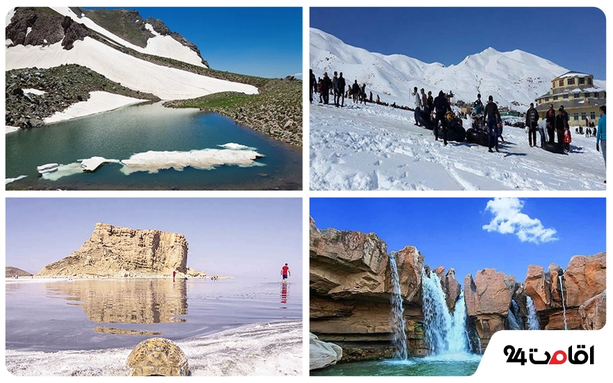 جاهای دیدنی ارومیه در زمستان