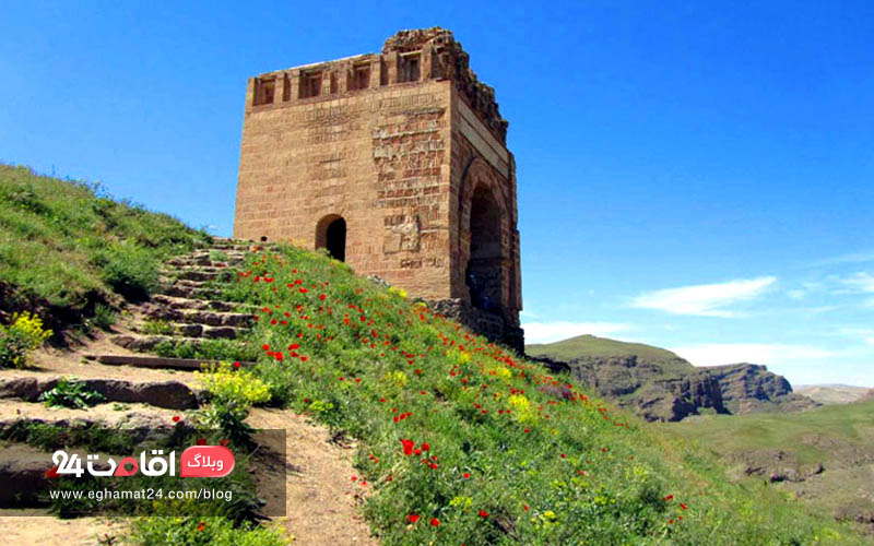 قلعه ضحاک هشترود، از دیگر بازماندگان تاریخ کهن ایران - وبلاگ اقامت 24