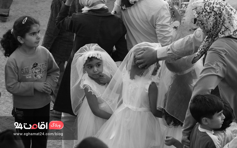مراسم عروسی در برخی از مناطق کشور
