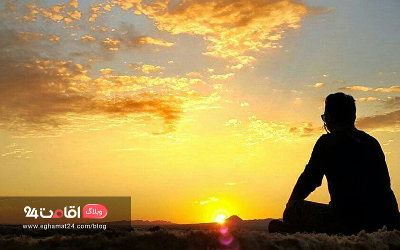 دریاچه نمک خور اصفهان