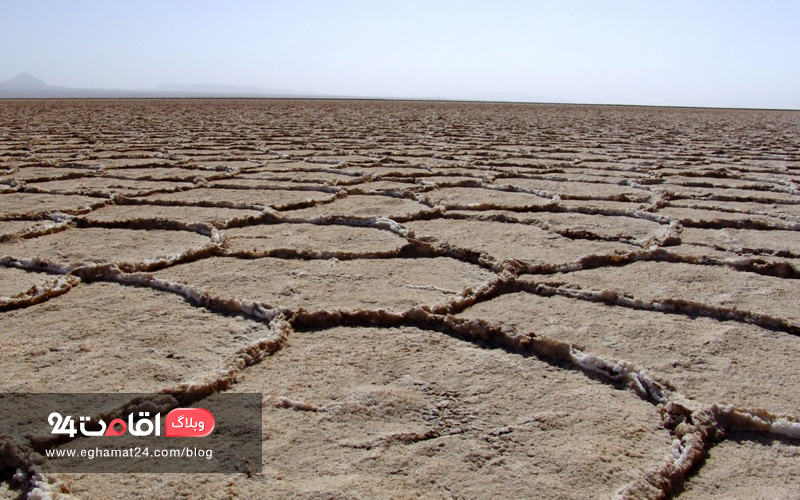 دریاچه نمک خور اصفهان