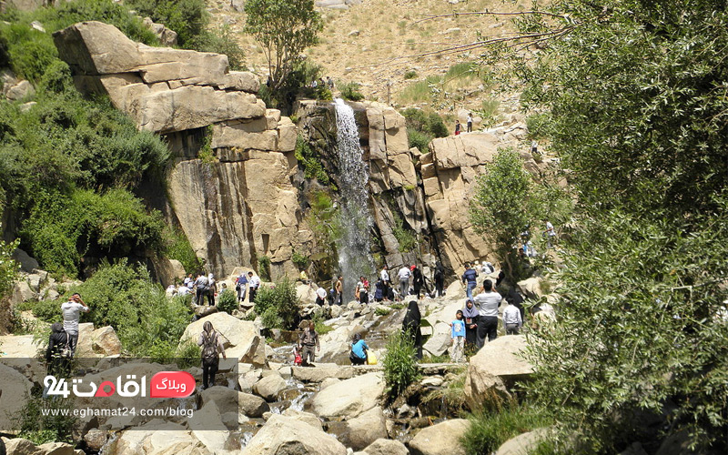 آبشار گنج نامه همدان