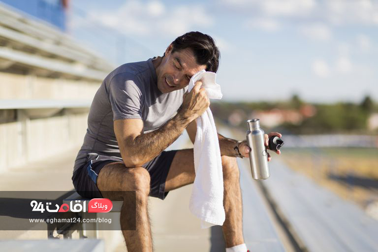 کم آبی بدن هنگام ورزش