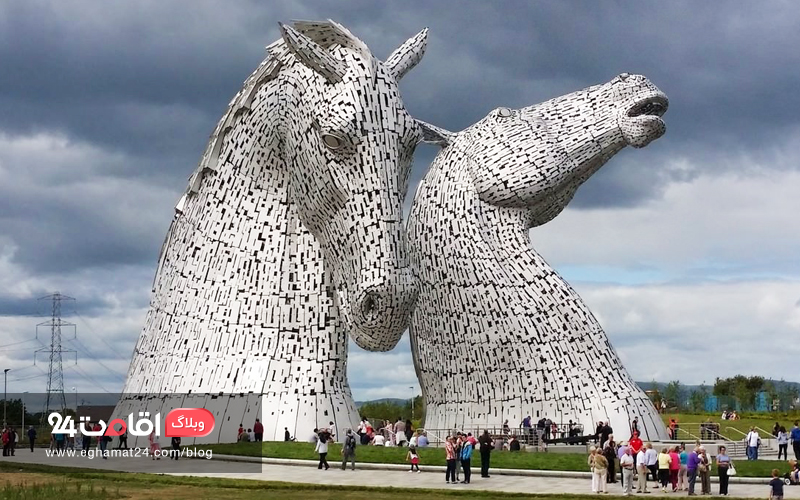 Kelpies, Grangemouth, UK