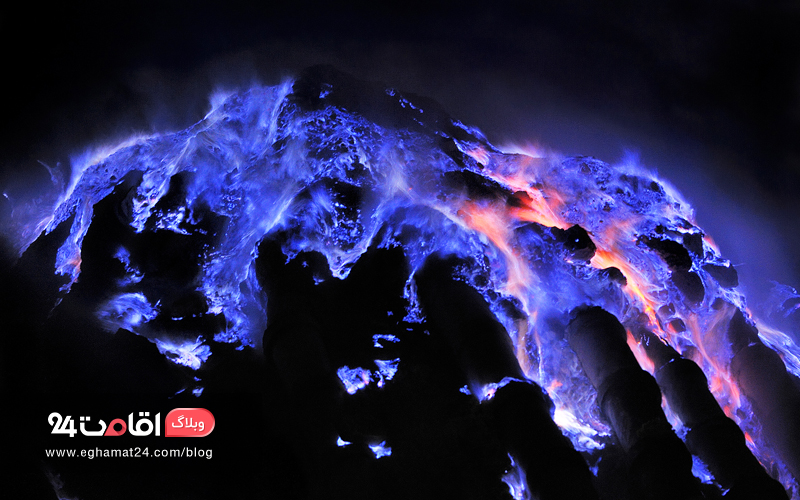 The Blue Volcano - عکس های طبیعت