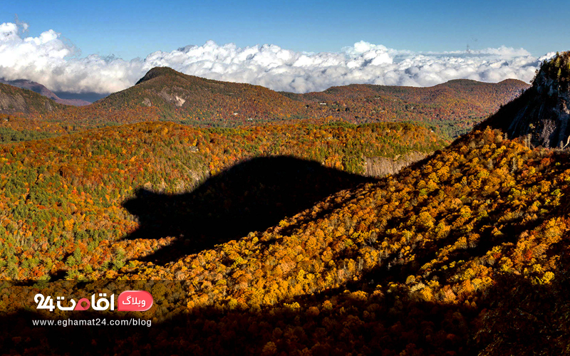 The ’Giant Bear’ Shadow - عکس های طبیعت