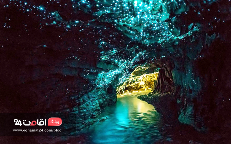 Waitomo Glowworm Caves - مناظر سورئال