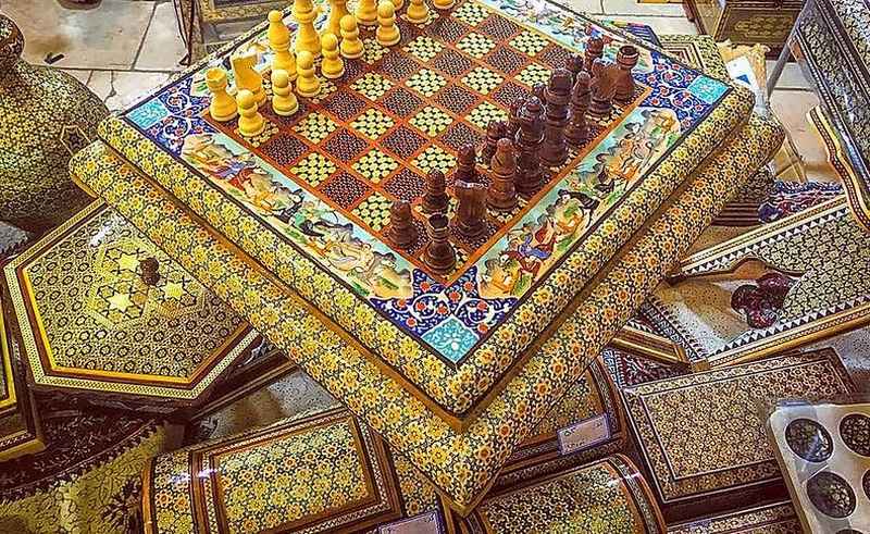 سوغات اصفهان - خاتم کاری