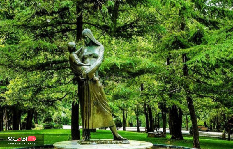 مجسمه ها و سردیس های پارک ملت تهران