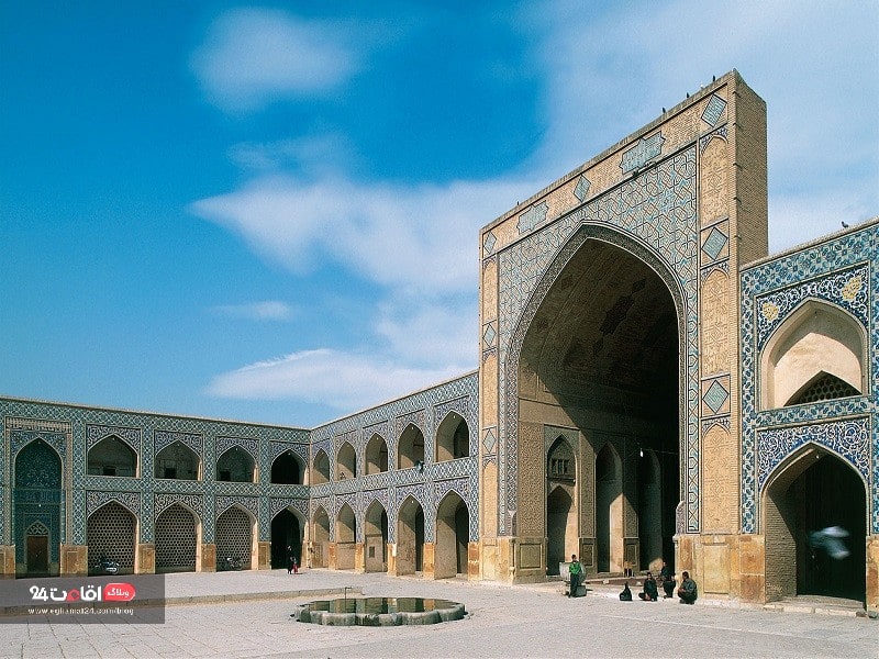 مسجد جامع اصفهان از مساجد تاریخی ایران