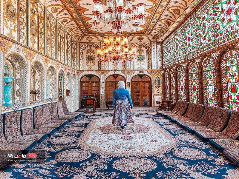 خانه تاریخی ملاباشی یا معتمدی از جاهای دیدنی اصفهان