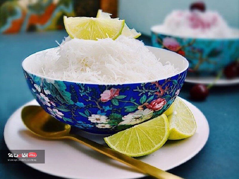 فالوده شیرازی دسر و غذای اصیل شیراز