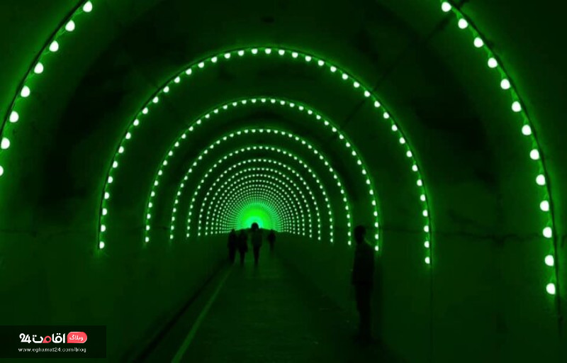 تونل نوری 260 متری در کشور