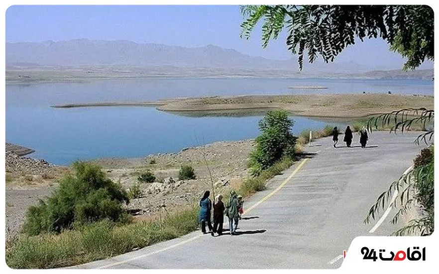 دریاچه سد زاینده رود
