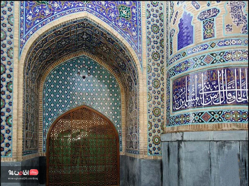 معماری مسجد شاه مشهد