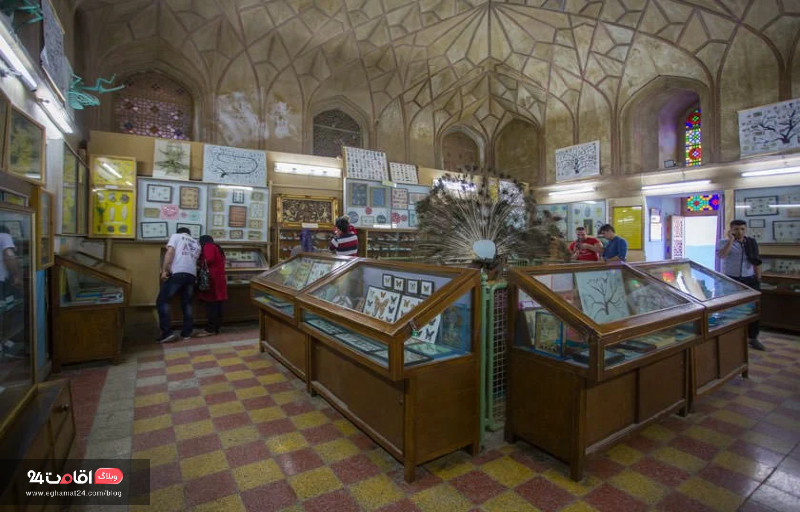 سالن کمک آموزشی موزه تاریخ طبیعی اصفهان