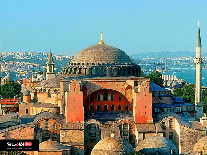 تاریخچه مسجد ایاصوفیه استانبول
