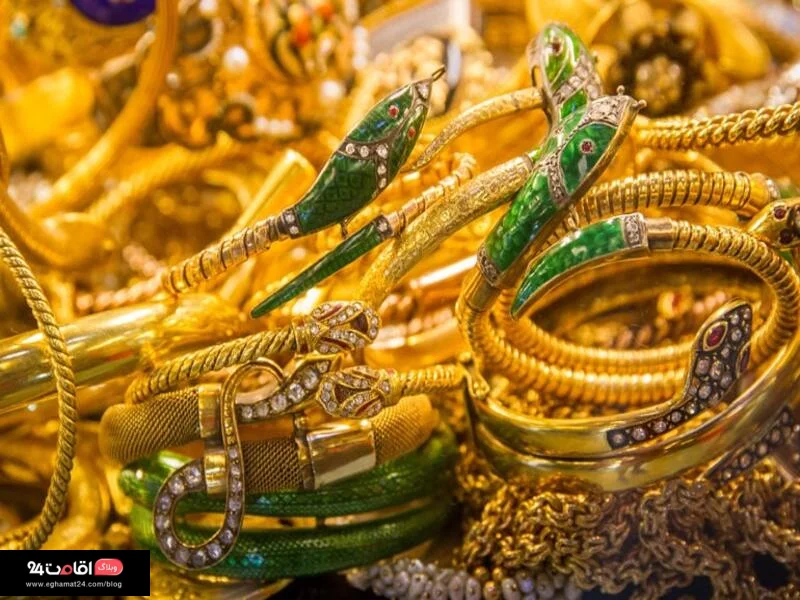 طلا و جواهر در گرند بازار استانبول