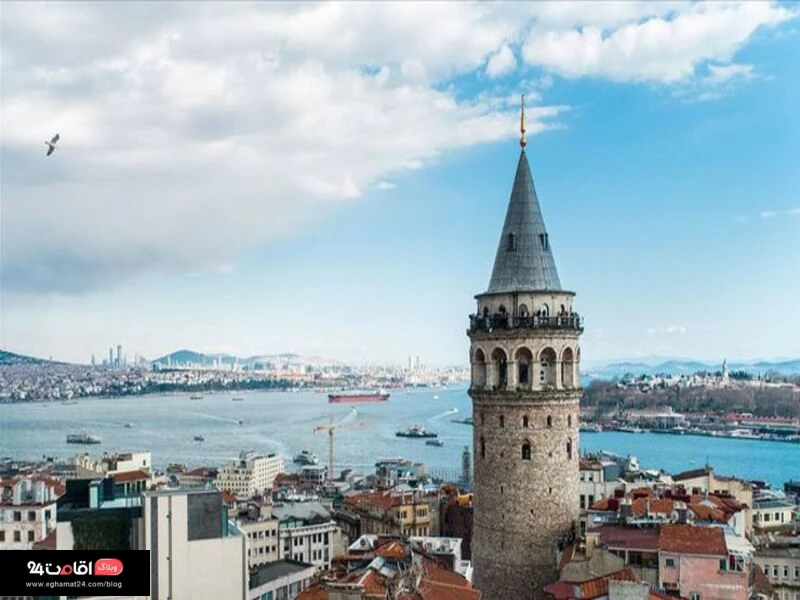 برج گالاتا قدیمی ترین برج ترکیه