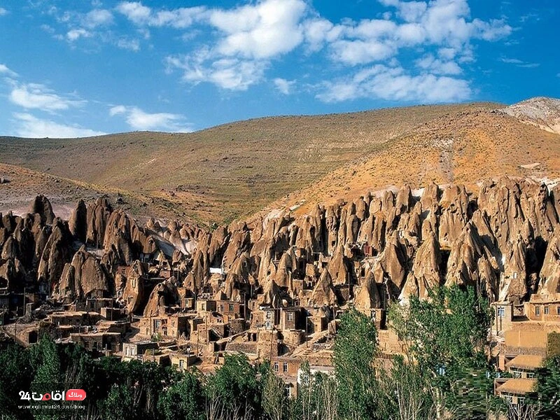 جاهای دیدنی تبریز روستای کندوان