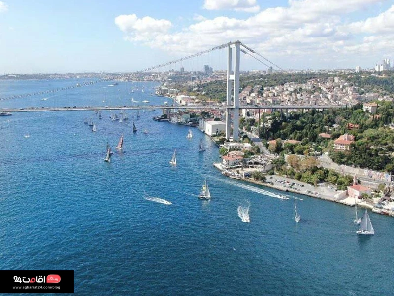 تنگه بسفر ترکیه، جزو محبوب ترین اماکن های گردشگری در ترکیه