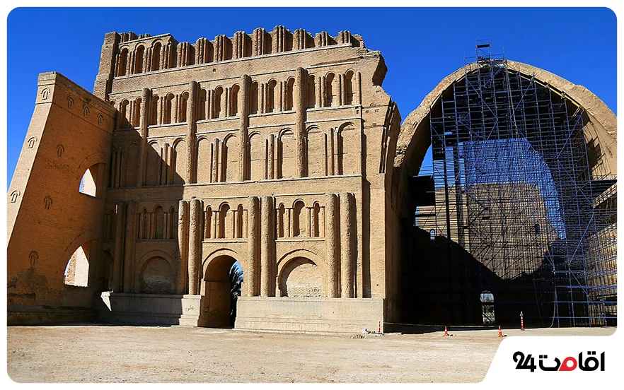 معماری شگفت انگیز طاق کسری