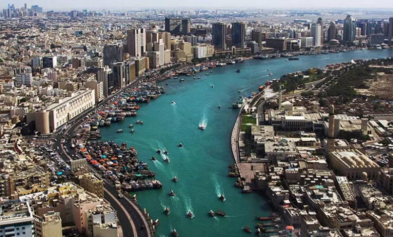 دبی کریک؛ نهری بزرگ با چشم اندازی زیبا در قلب شهر دبی