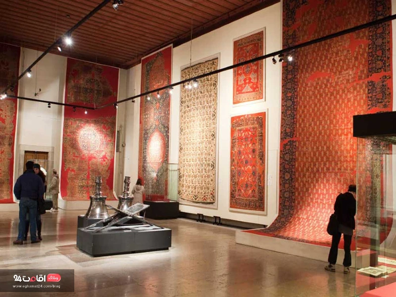 فرش های موزه هنرهای ترکی و اسلامی استانبول