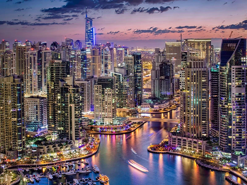دبی مارینا کجاست؟