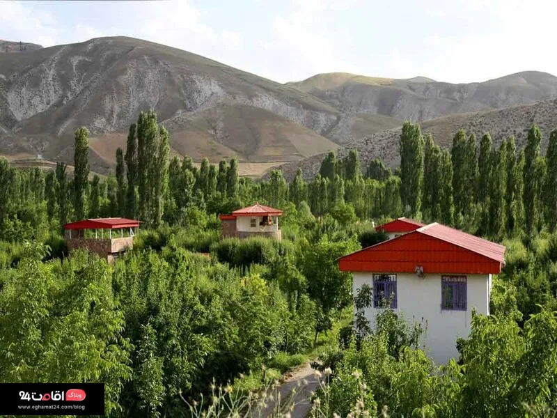 روستای ارنگه در نزدیکی کرج