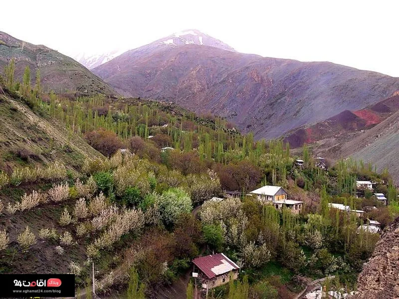 روستای کلوان در اطراف کرج