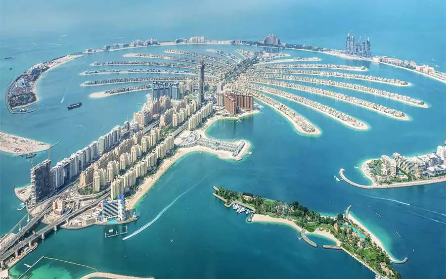 پالم جمیرا دبی؛ بزرگترین جزیره مصنوعی دنیا